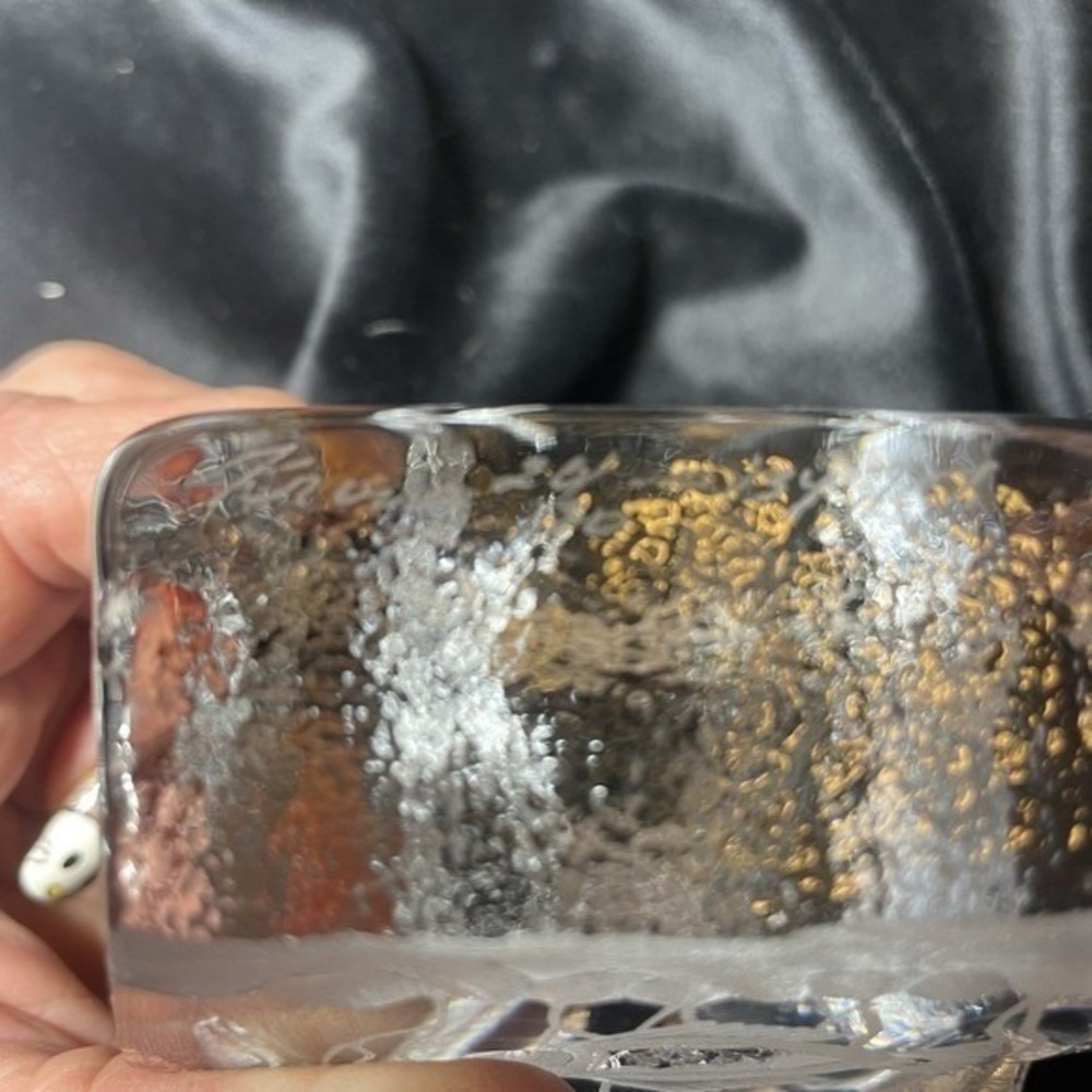 Vtg Fish Paperweight glass Signed and Numbered - Picture 8 of 9